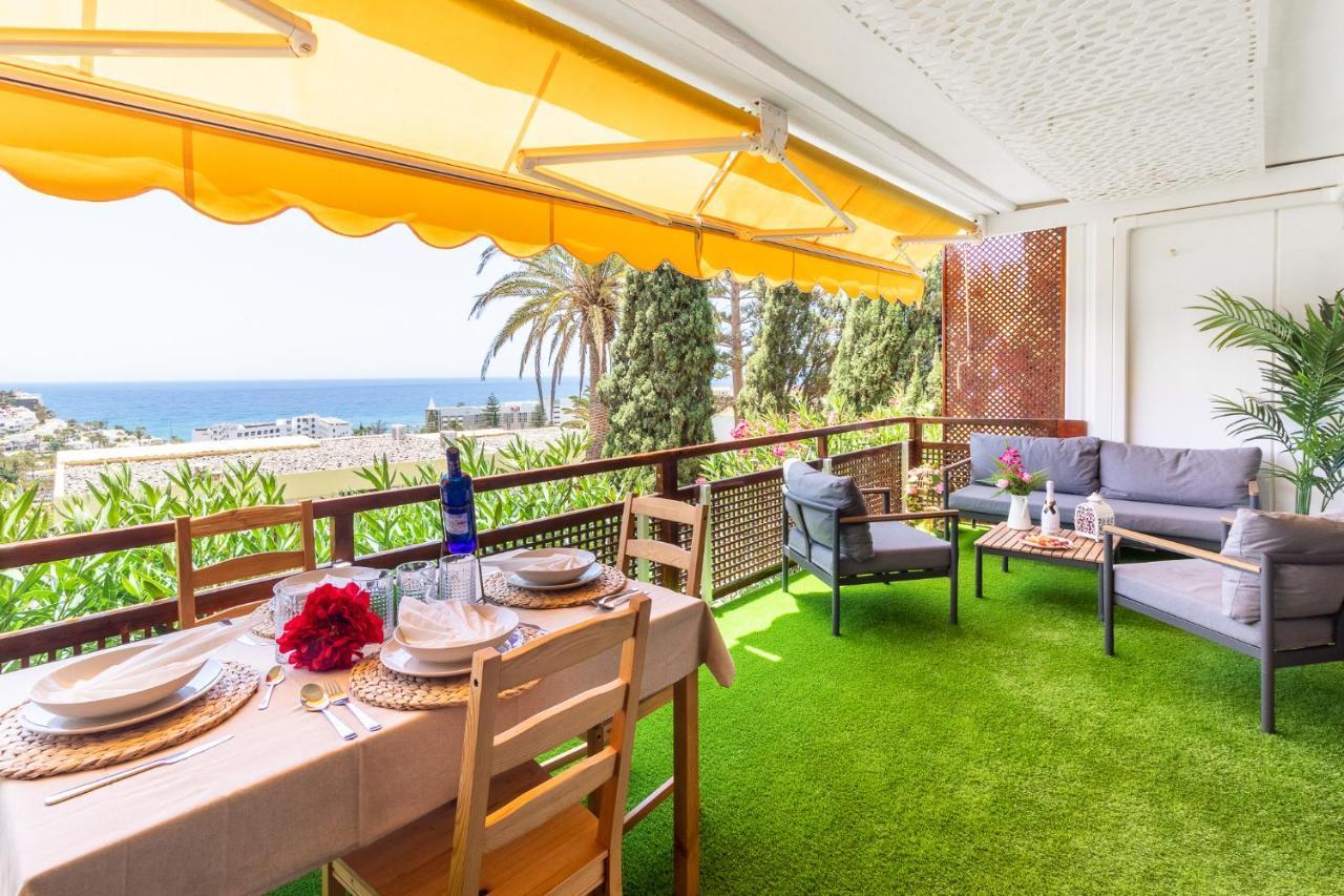 Increible Terraza con vistas al mar en San Agustín  Apartamento Exterior foto