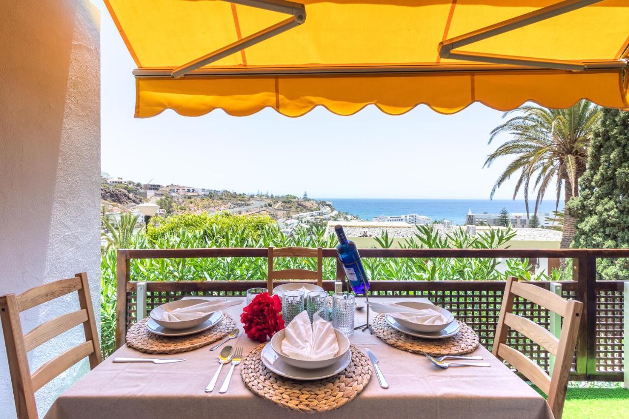 Increible Terraza con vistas al mar en San Agustín  Apartamento Exterior foto